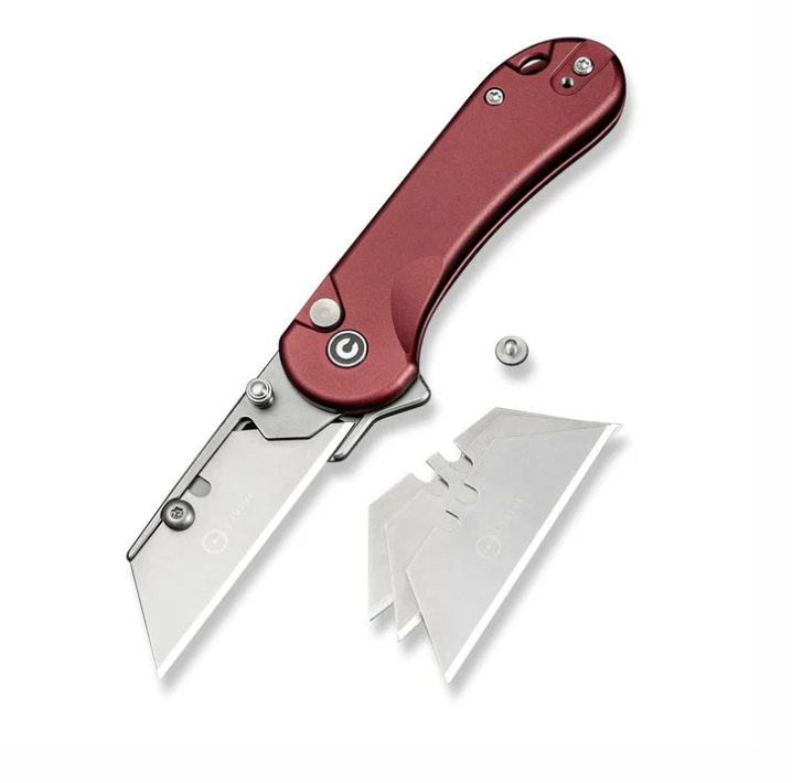 CIVIVI Elementum Utility Burgundy 5 CIVIVI Elementum Utility Burgundy 5